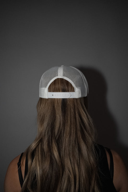 LUCI Trucker Hat - White