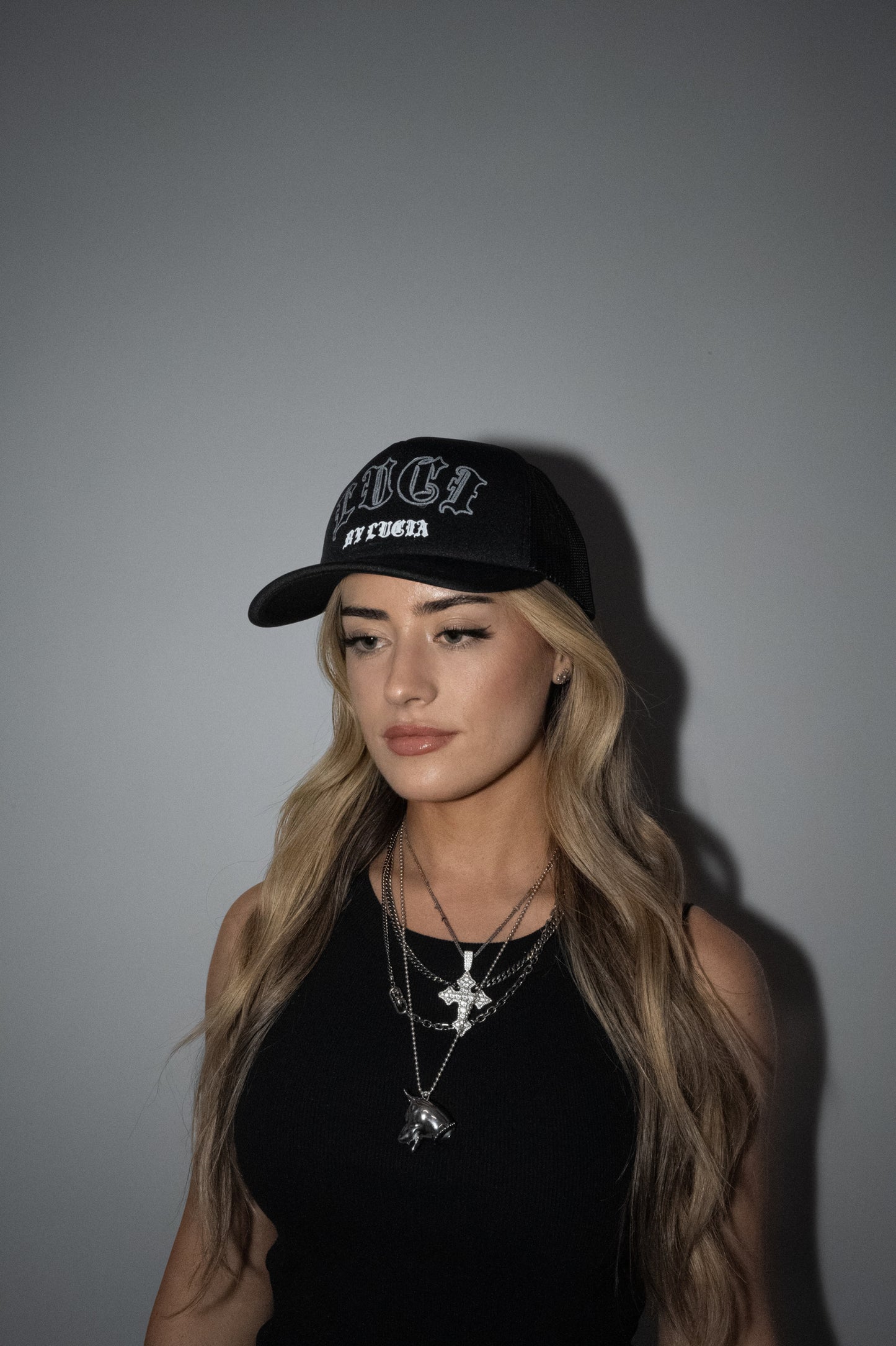 LUCI Trucker Hat - Black